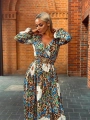 sukienka maxi na lato z paskiem